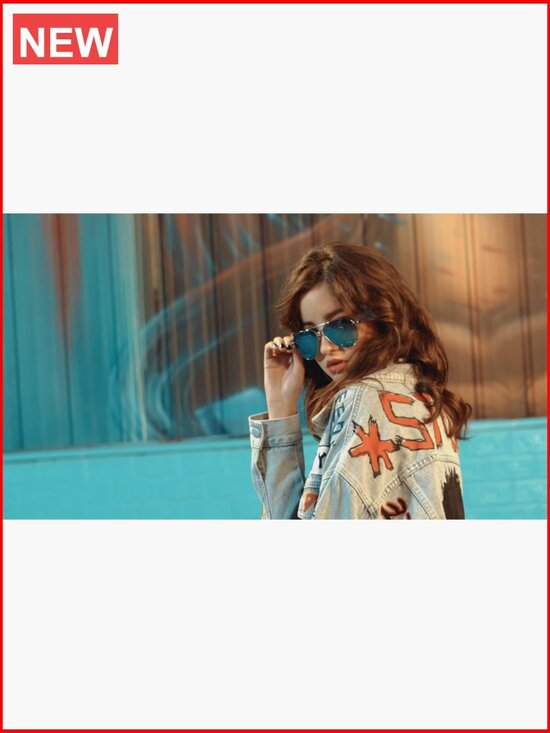 Oversized Aviator Sunglasses - Polarized Mirrored Lens, Lightweight Metal Frame main image 7